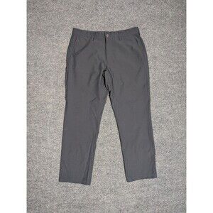 Bluffworks Envoy Lightweight Travel Pants Mens 33x30 (33x28) Gray